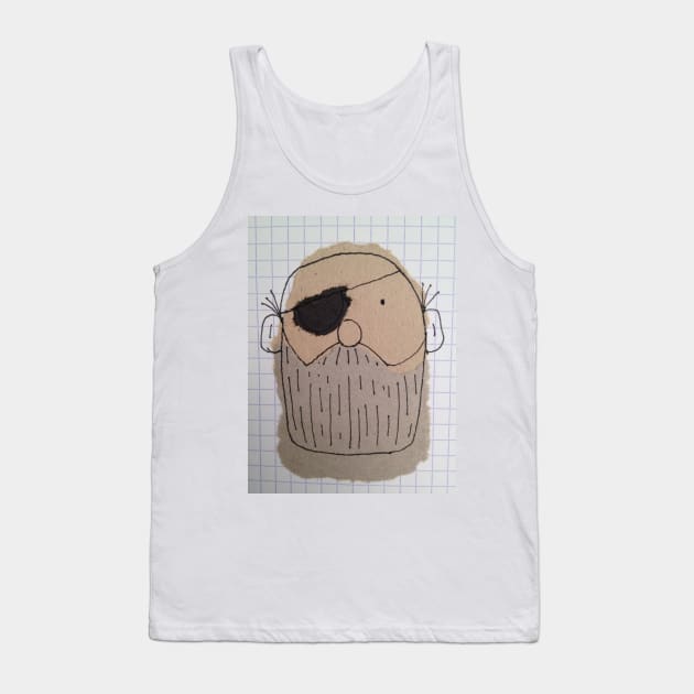 Beardie Tank Top by Jonesyinc